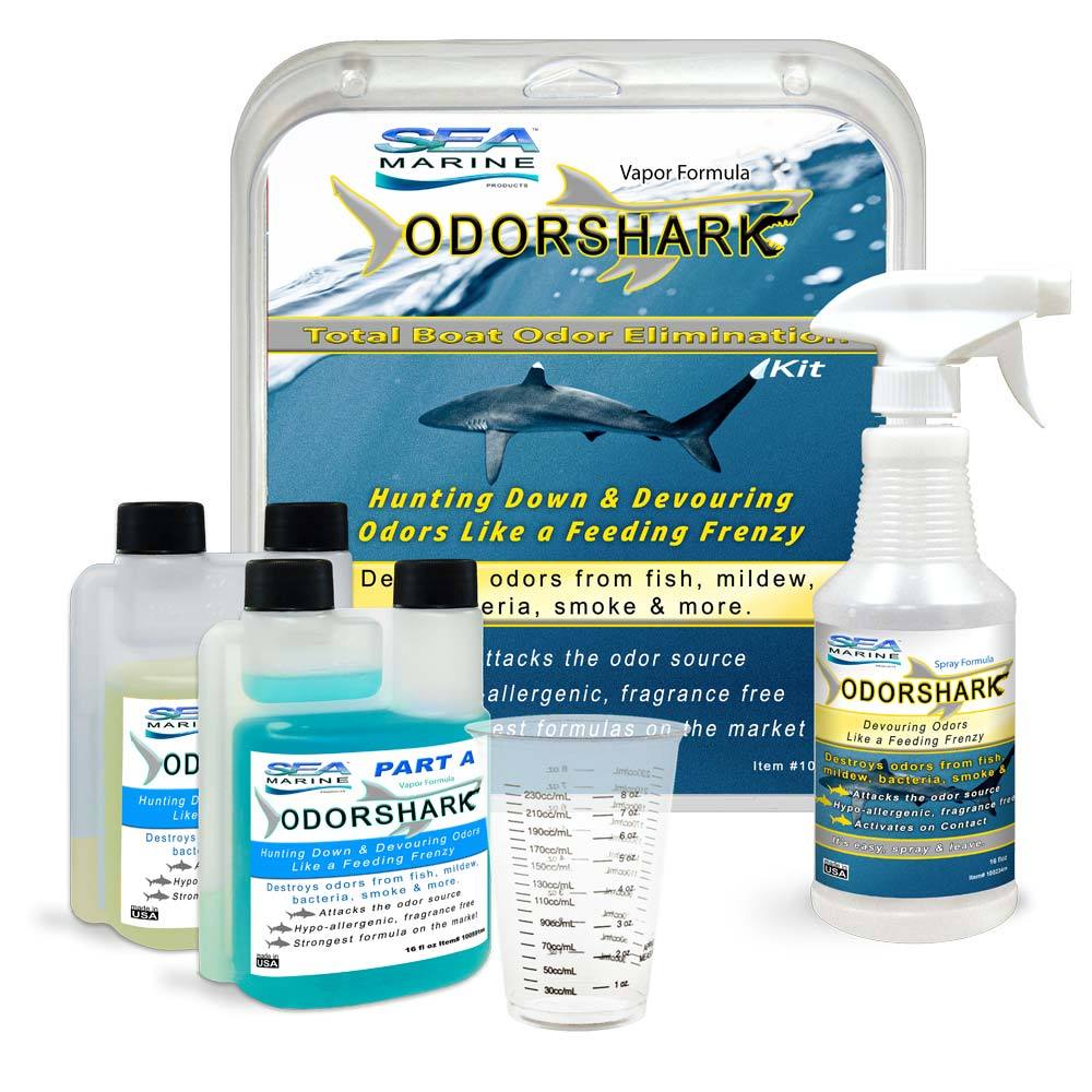 OdorShark-Marine-Fish & Vessel Odor Eliminator Liquid Kit