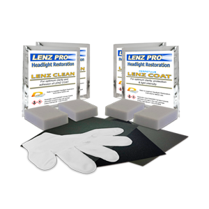 NEW! Lenz Pro Headlight Restoration Foam Kit - Dvelup Shopify