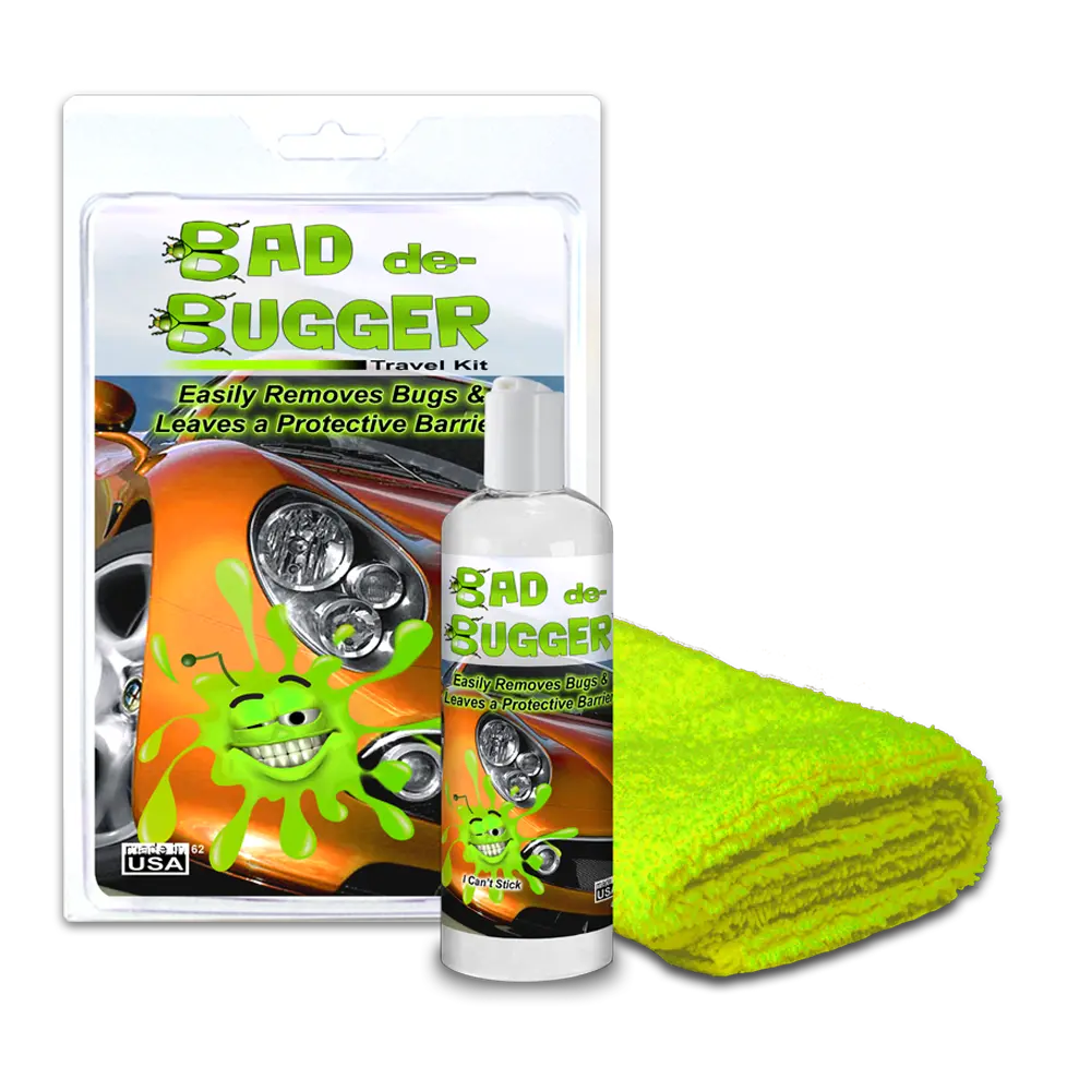 Bug remover car paint