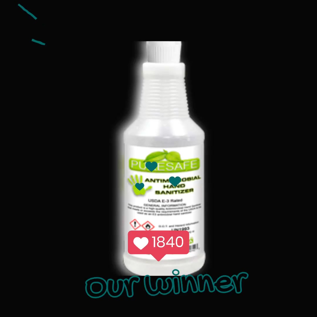 Puresafe Hand Sanitizer Liquid - All Natural -32oz Dvelup Shopify