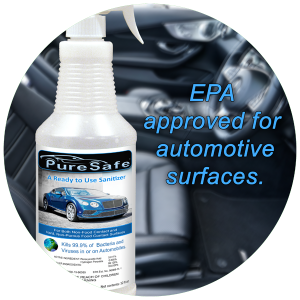 Puresafe Automotive Sanitizer and Cleaner