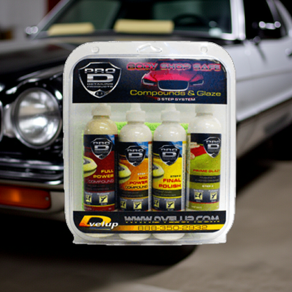 Compounds and Glaze Pack (Auto Detailing) Dvelup Shopify