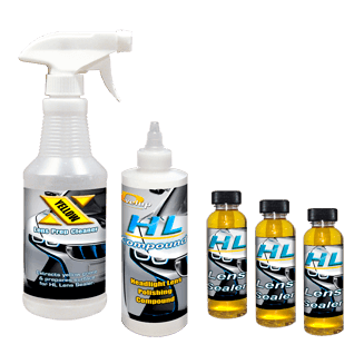 Headlight Restoration Refill Kit #1 with HL Compound and HL Sealer - Dvelup Shopify